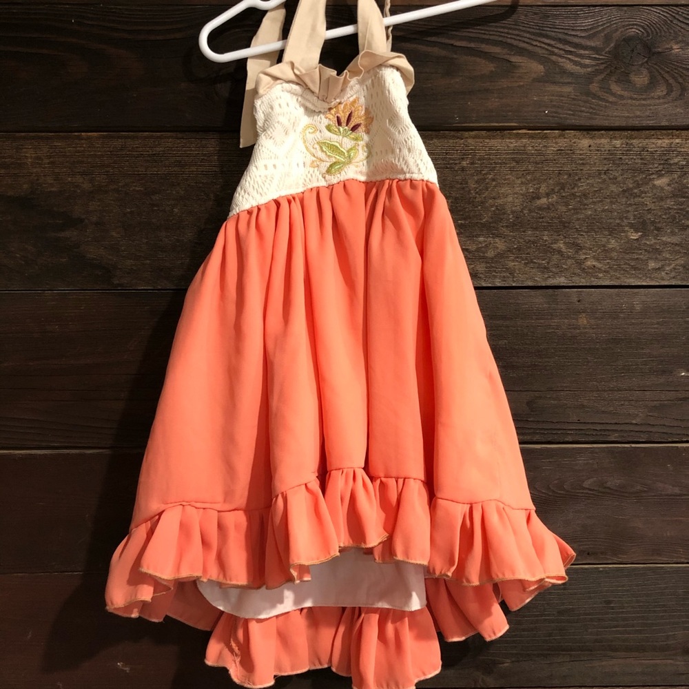 Embroidered handmade dress